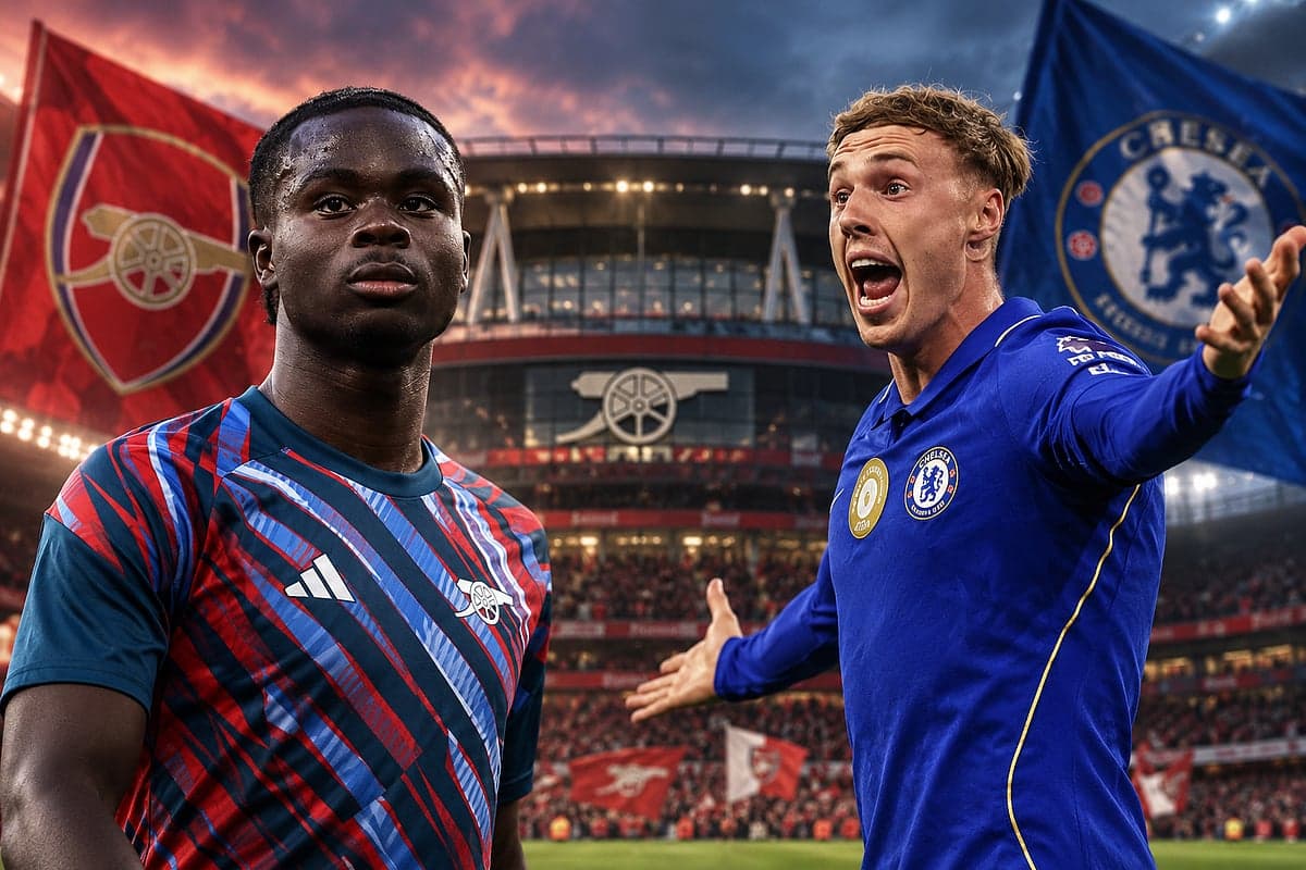 London Derby Tactics: Palmer vs. Saka! My Analytical Score Prediction & Medals Strategy ⚽🔥